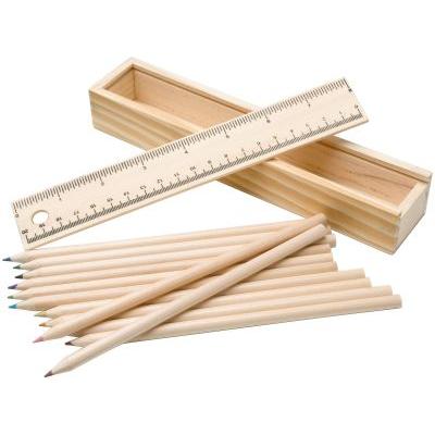 Image of Pines 12-piece woooden pencil set